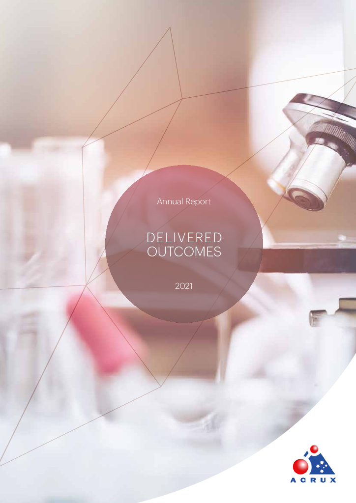 Acrux Limited（ACR）2021财年年度报告（英文版）