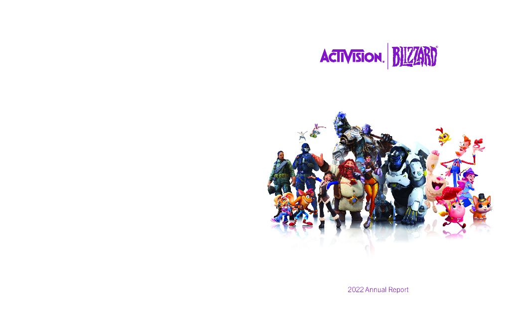 Activision Blizzard Inc.（ATVI）2022财年年度报告（英文版）