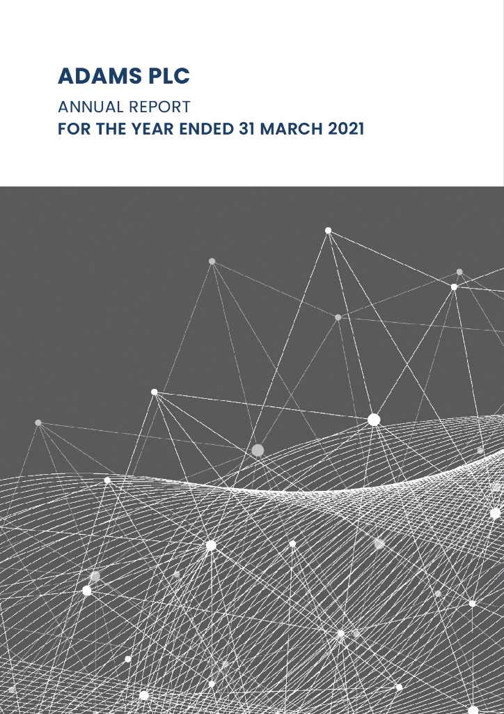 Adams Plc（ADA）2021财年年度报告（英文版）