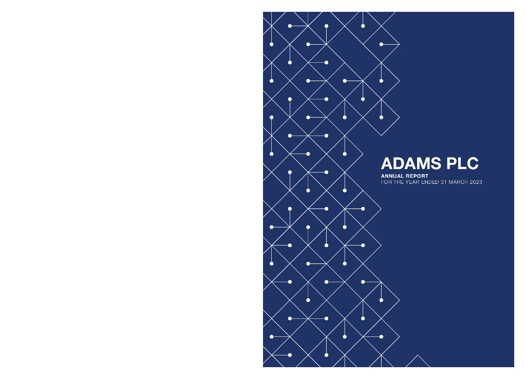 Adams Plc（ADA）2023财年年度报告（英文版）