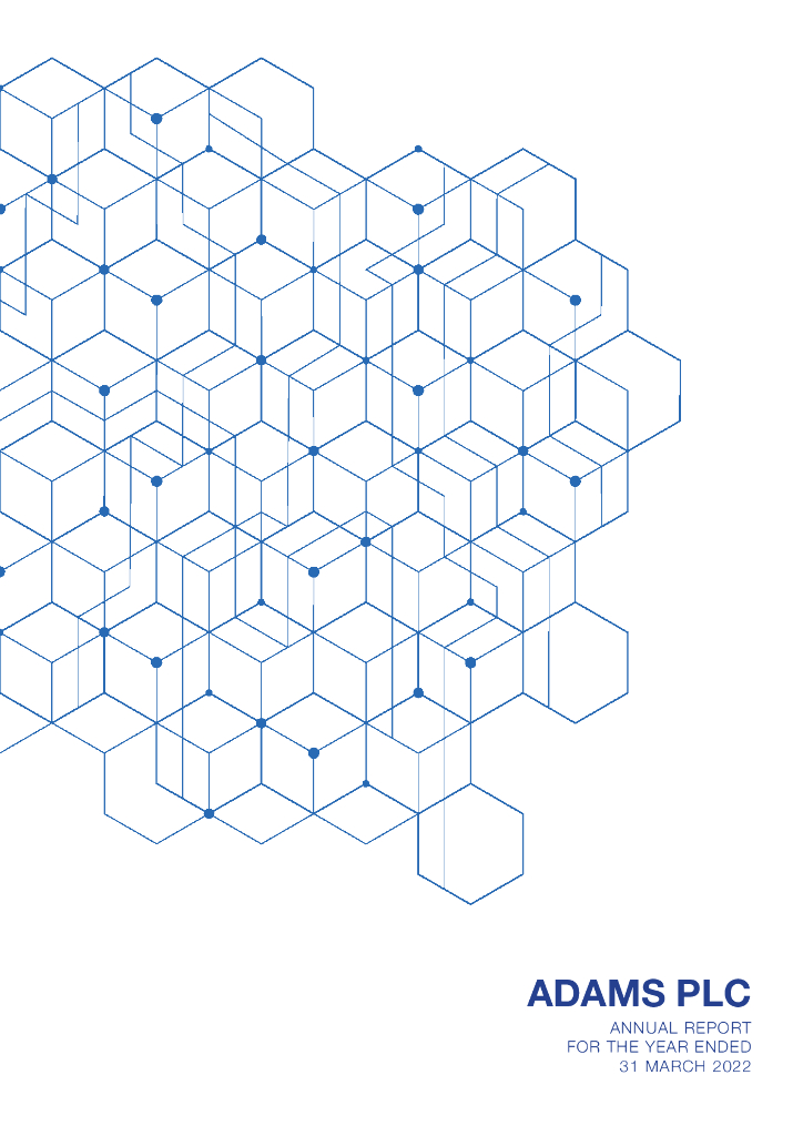 Adams Plc（ADA）2022财年年度报告（英文版）
