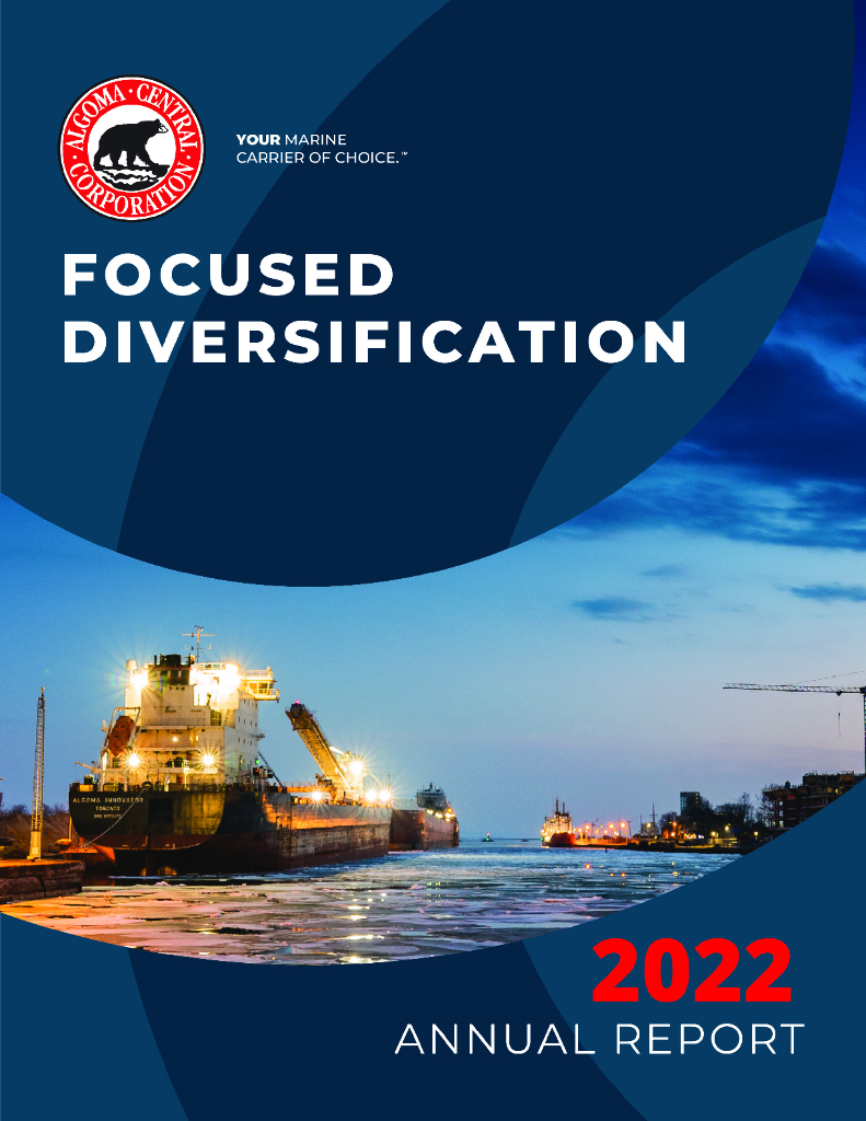 Algoma Central Corp.（ALC）2022财年年度报告（英文版）