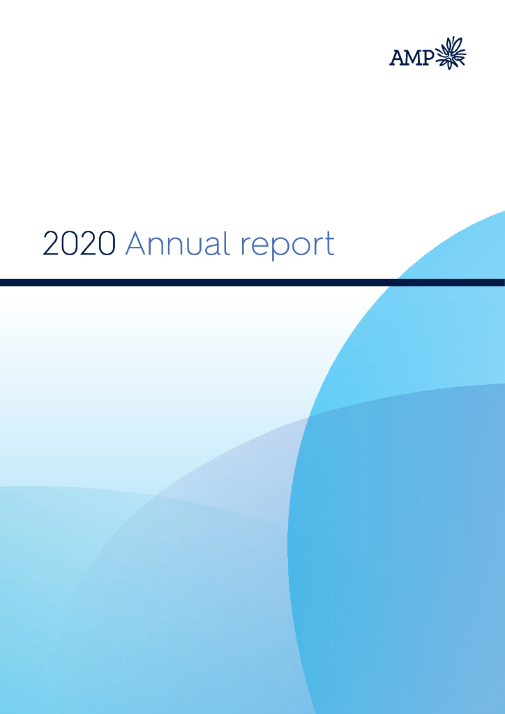 AMP Limited（AMP）2020财年年度报告（英文版）