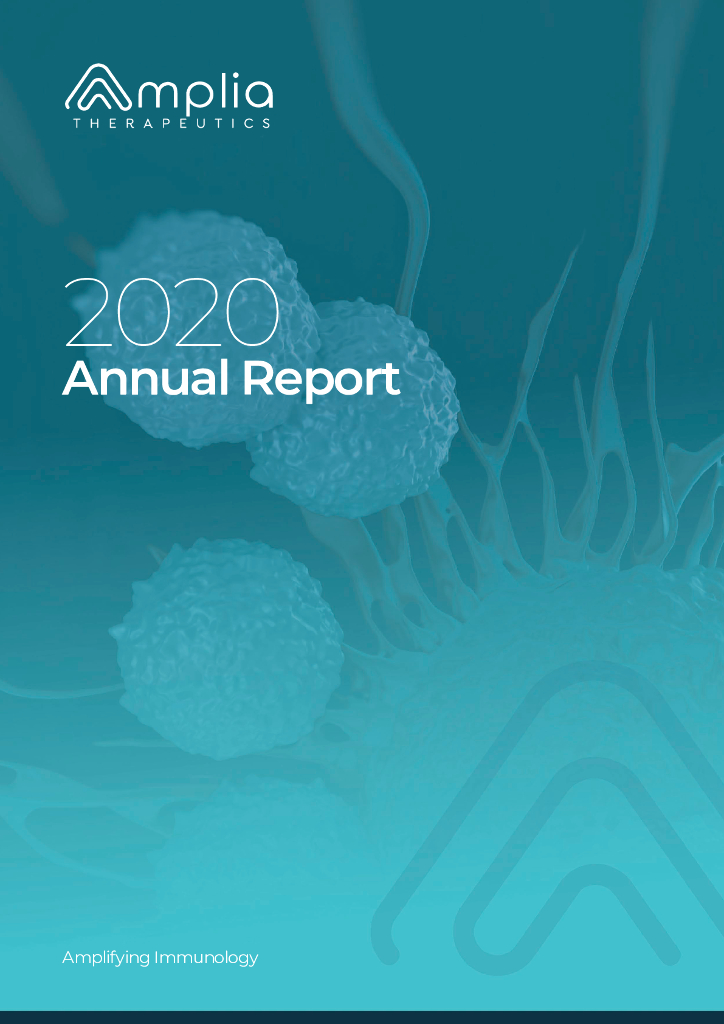 Amplia Therapeutics（ATX）2020财年年度报告（英文版）