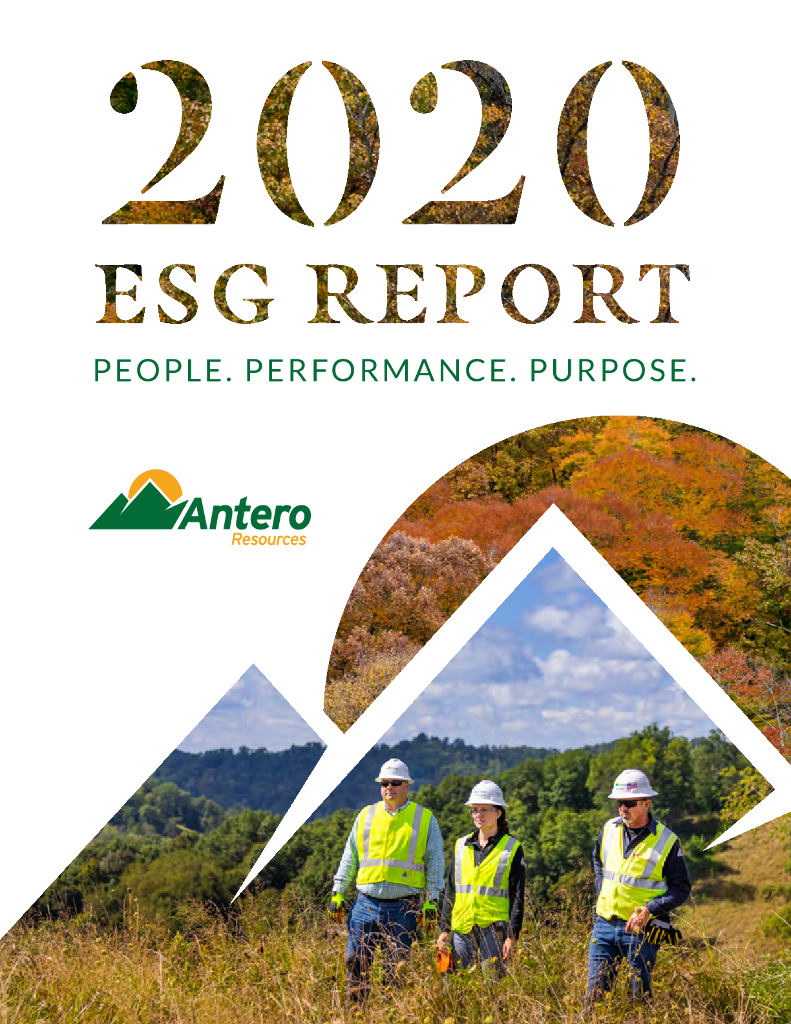 Antero Resources Corp（<em>AR</em>）2020年ESG报告（英文版） 海报