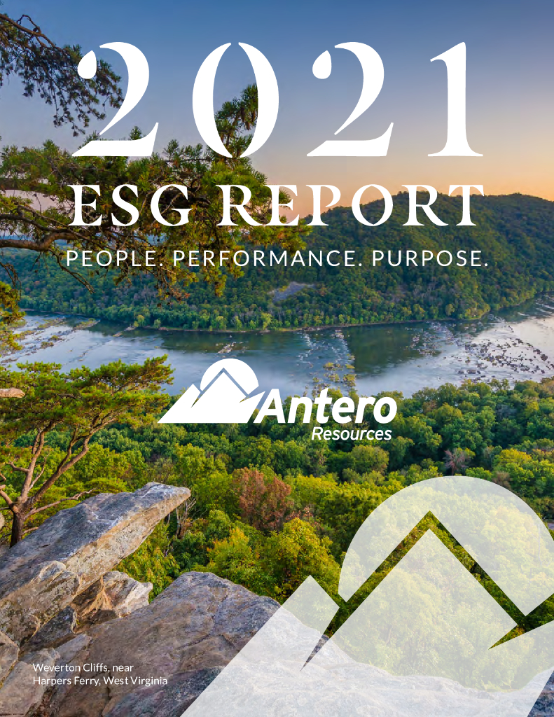 Antero Resources Corp（<em>AR</em>）2021年ESG报告（英文版） 海报