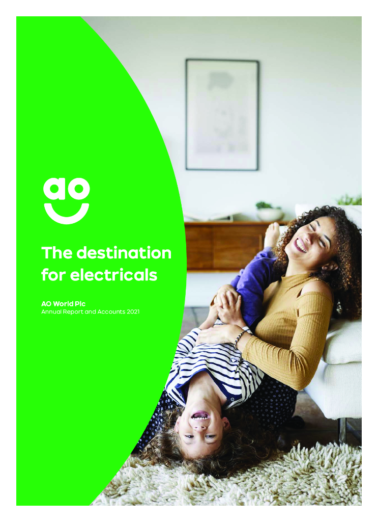 AO World PLC（AO）2021财年年度报告（英文版）