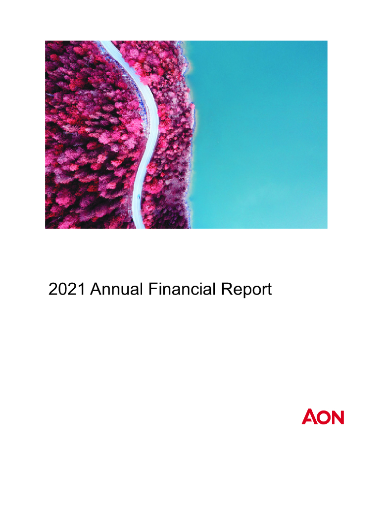 Aon Corporation（AON）2021财年年度报告（英文版）