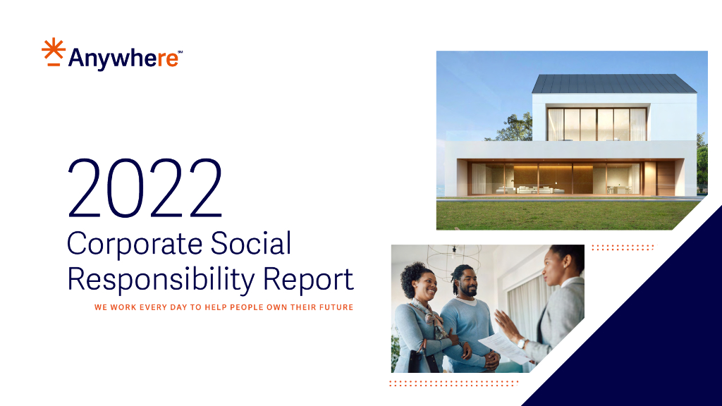 Anywhere Real Estate Inc.（HOUS）2022年社会责任报告（英文版）