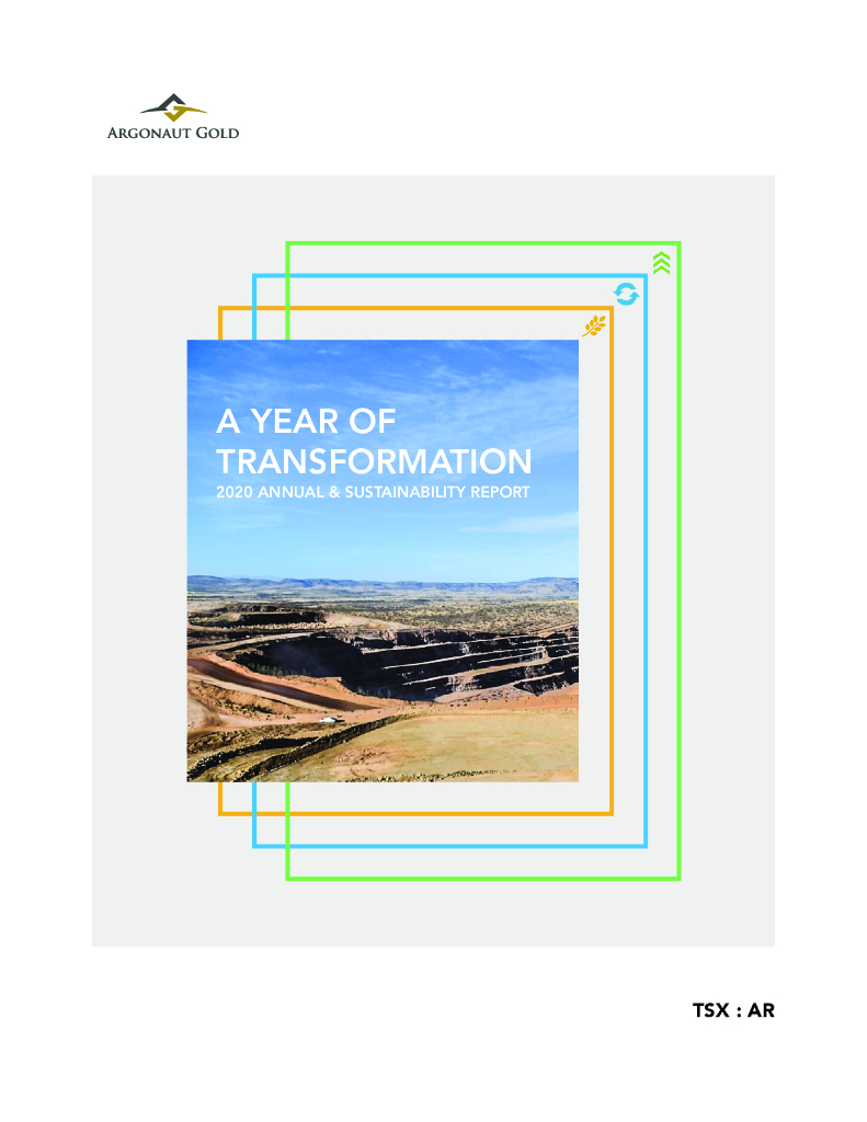 Argonaut Gold Inc.（<em>AR</em>）2020年社会责任报告（英文版） 海报