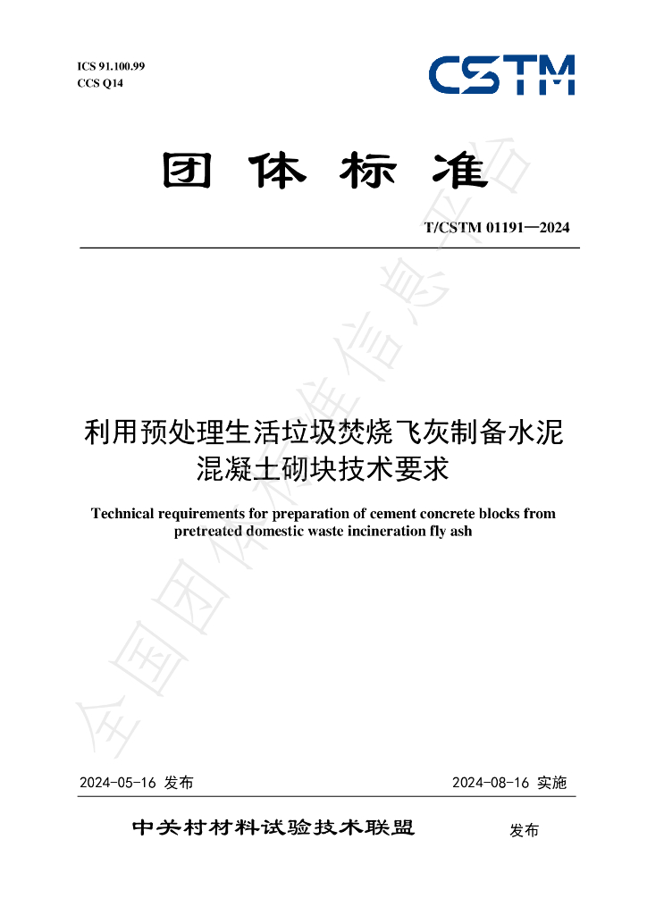 T/CSTM 01191-2024 标准预览
