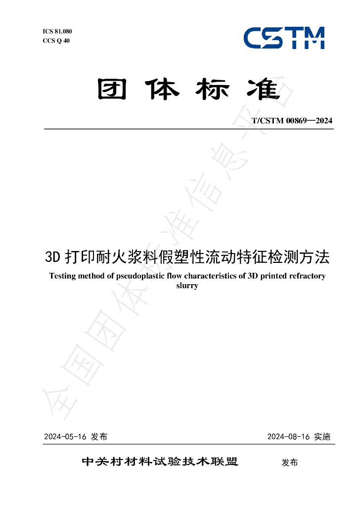 T/CSTM 00869-2024 标准预览