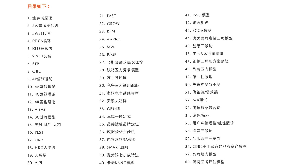 90种营销策略方法