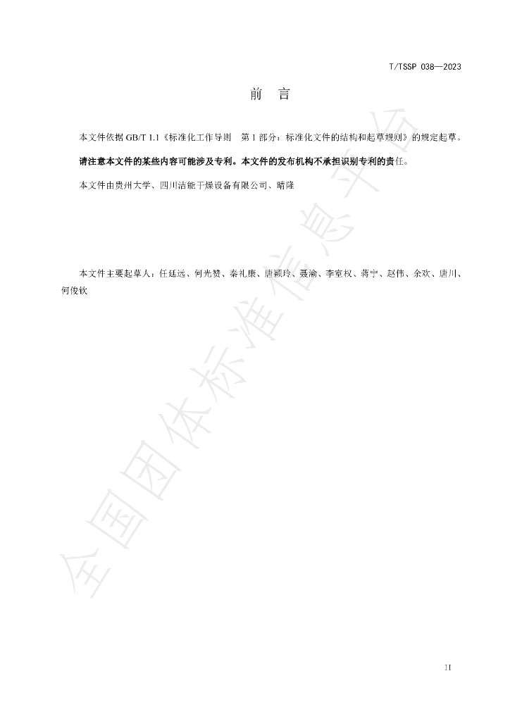 T/TSSP 038-2023 标准预览