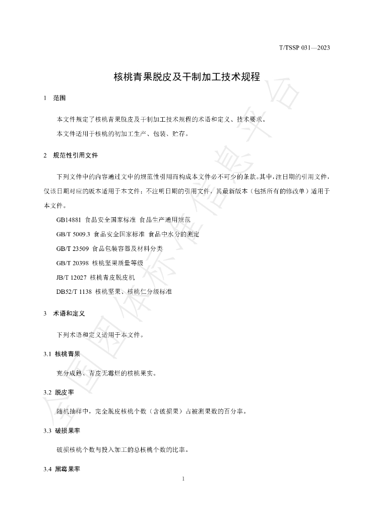 T/TSSP 031-2023 标准预览