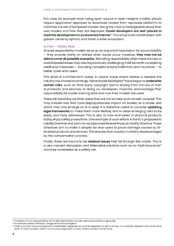信息共享发展权力机构：2024生成式人工智能治理模型框架报告（英文版）_第8页