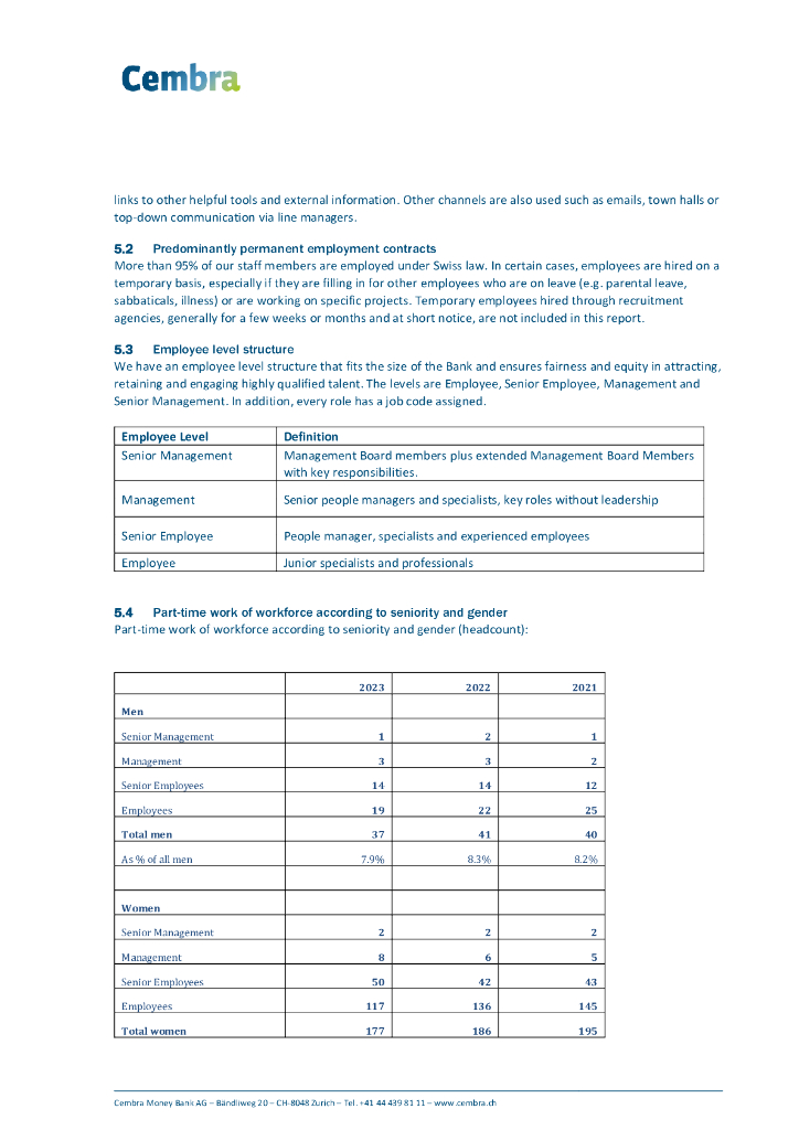 Cembra Money Bank AG 2023年可持续发展报告（英文版）_第4页