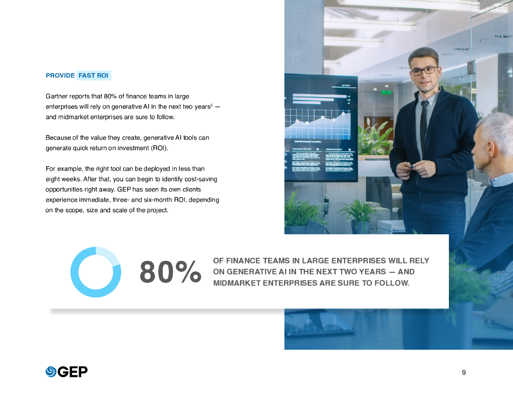 GEP：2024人工智能如何帮助CFO和CPO优化支出和创造价值报告（英文版）_第10页