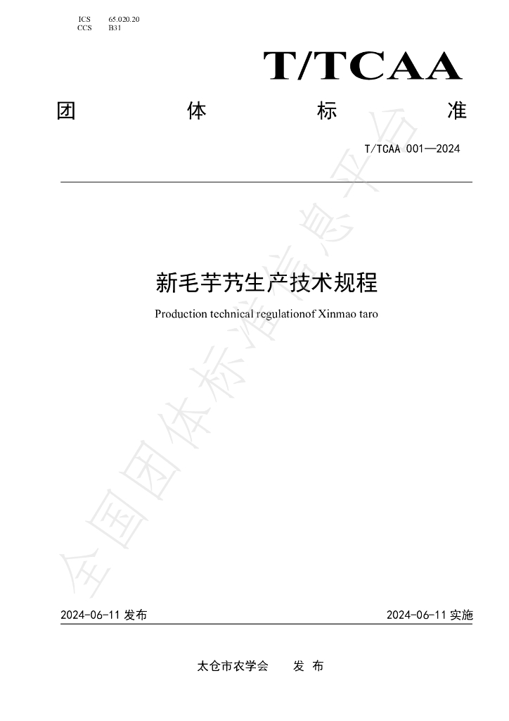 T/TCAA 001-2024 标准预览