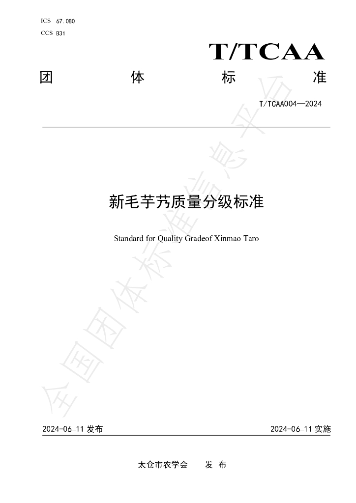 T/TCAA 004-2024 标准预览