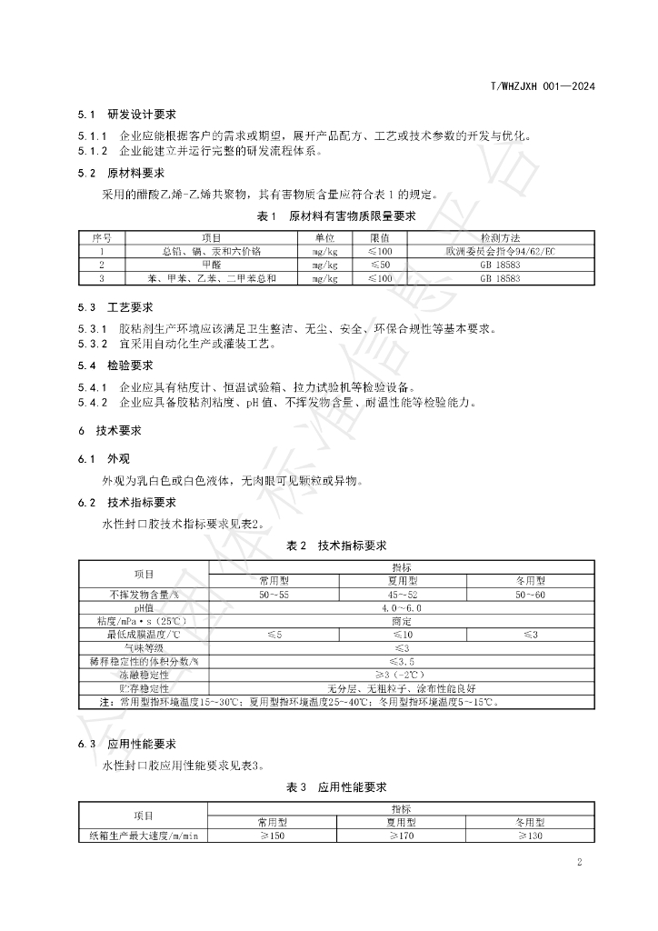 T/WHZJXH 001-2024 标准预览