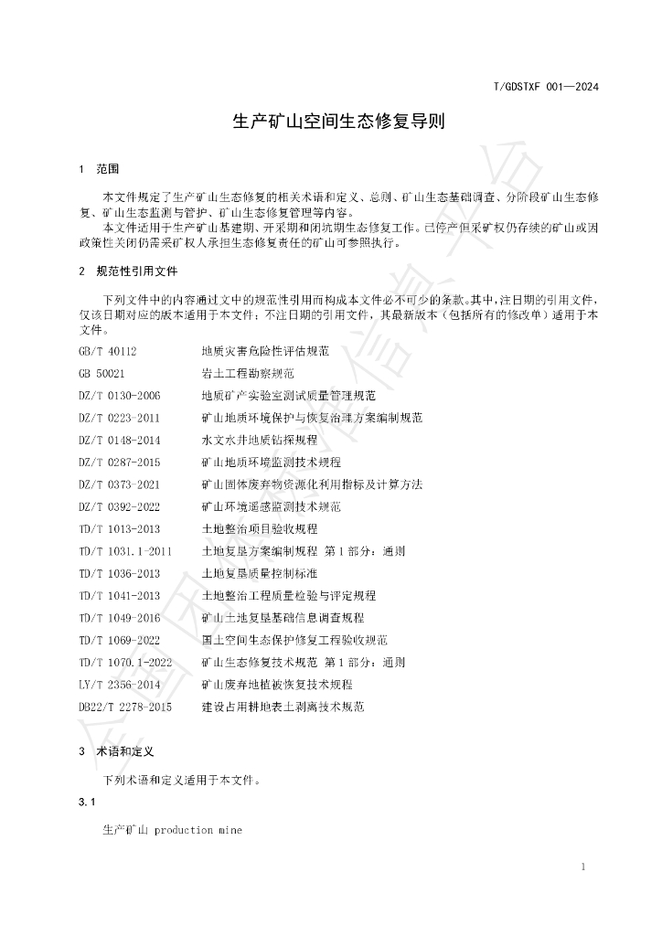 T/GDSTXF 001-2024 标准预览