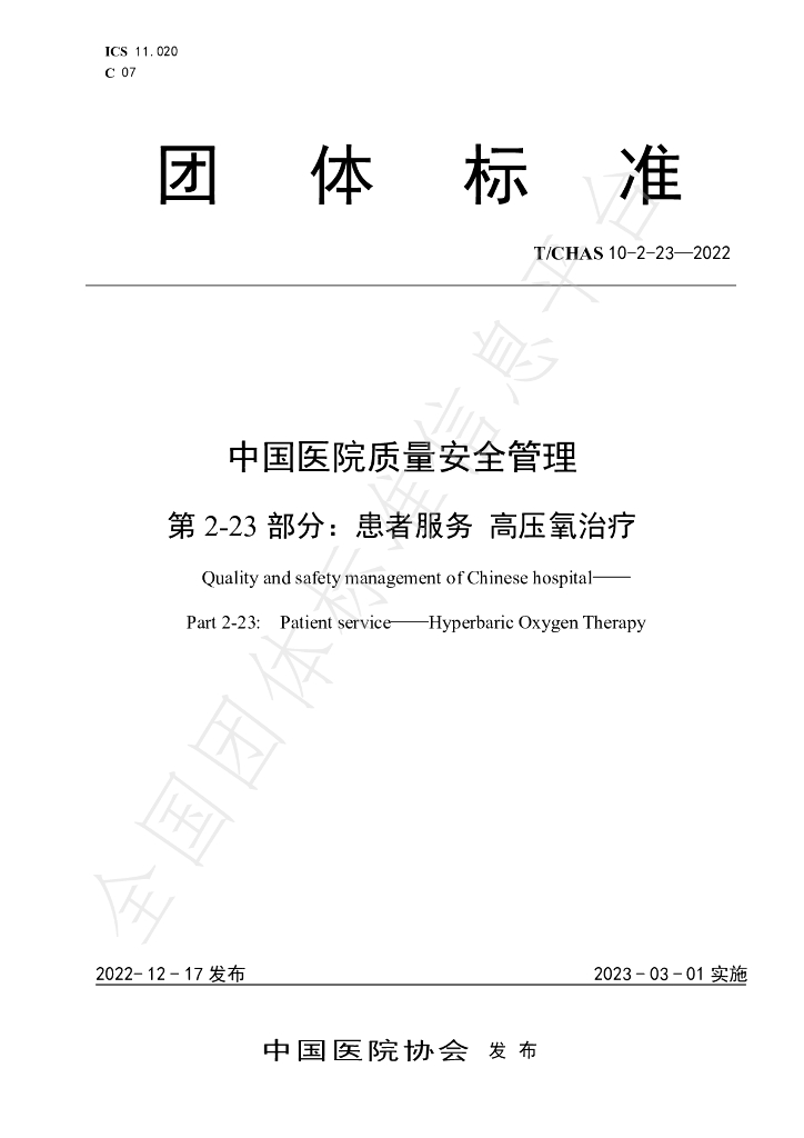 T/CHAS 10-2-23-2022 标准预览