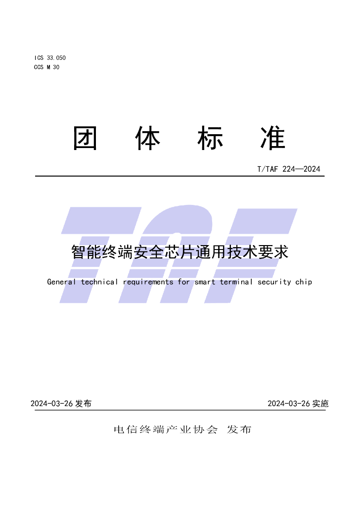 T/TAF 224-2024 标准预览
