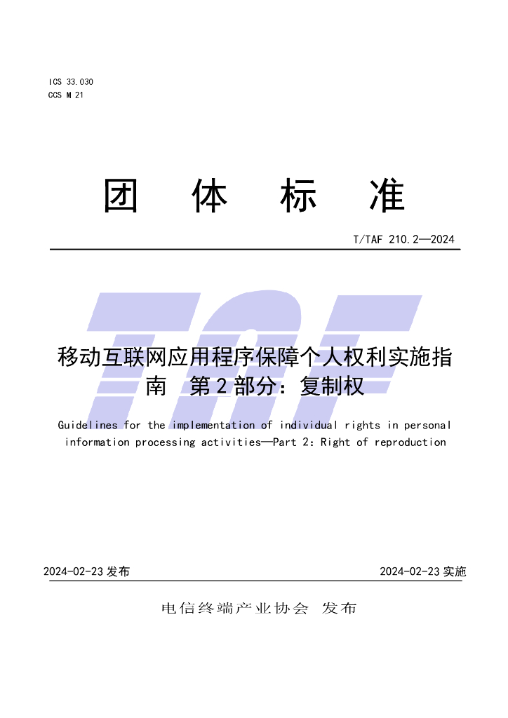 T/TAF 210.2-2024 标准预览