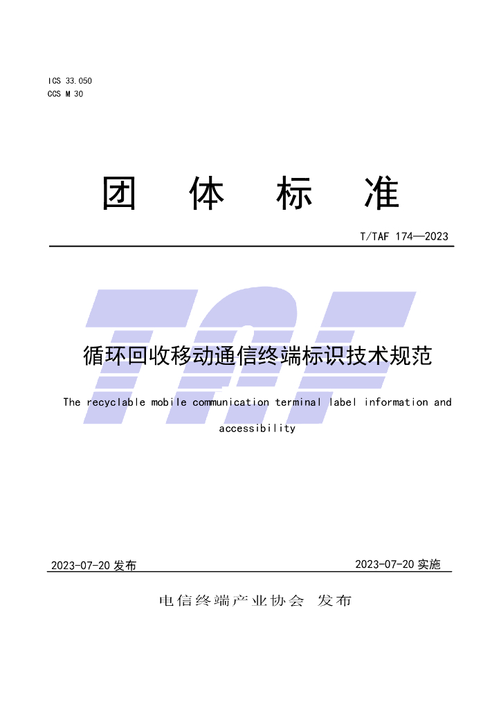 T/TAF 174-2023 标准预览