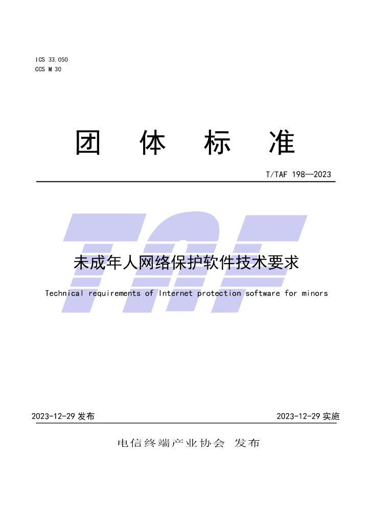 T/TAF 198-2023 标准预览