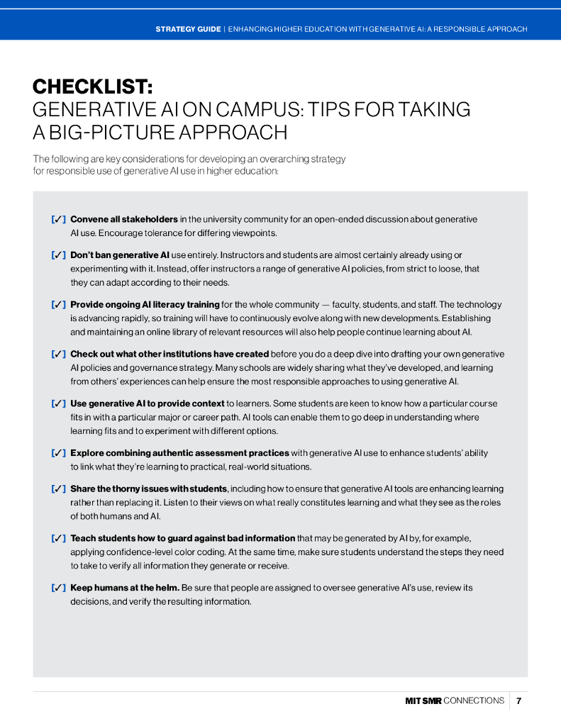 Anthology：2024用生成性人工智能促进高等教育报告：一种负责任的方法（英文版）_第9页