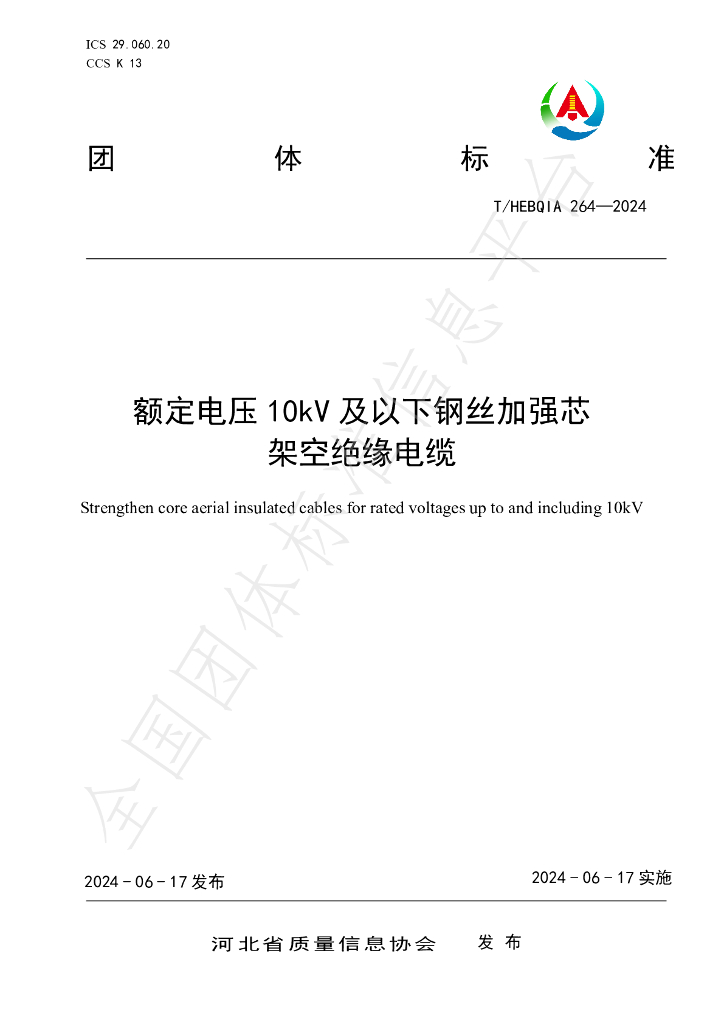 T/HEBQIA 264-2024 标准预览