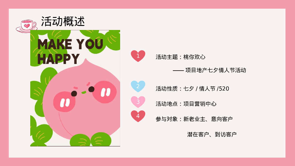 “桃你欢心”520七夕情人节桃子主题暖场活动方案_第5页