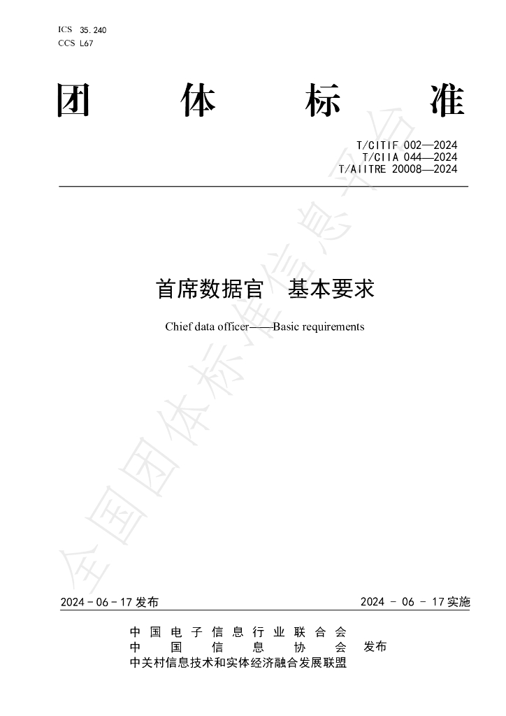 T/CITIF 002-2024 标准预览