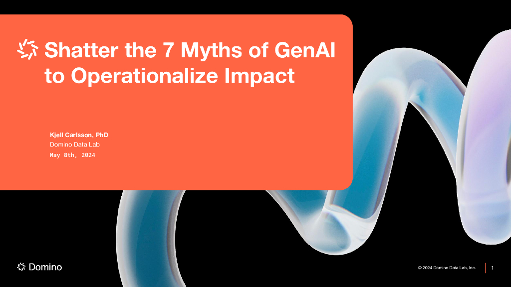 Shatter the 7 Myths of GenAI to Operationalize Impact_Carlsson