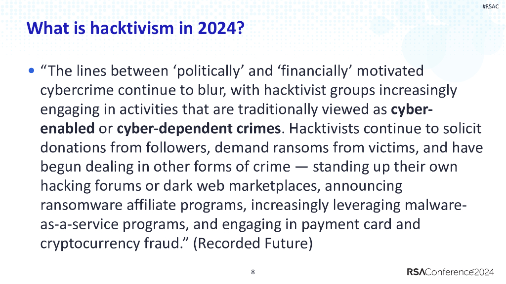 2024_USA24_ANI M03_01：Agents of Chaos   Hacktivism Spreads Fear Disinformation and Propaganda_第8页