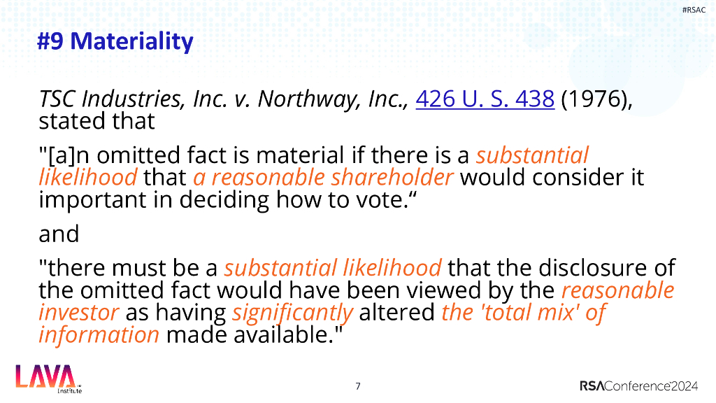 2024_USA24_CXO W02_01：Ten Legal Issues SEC Disclosures_第7页