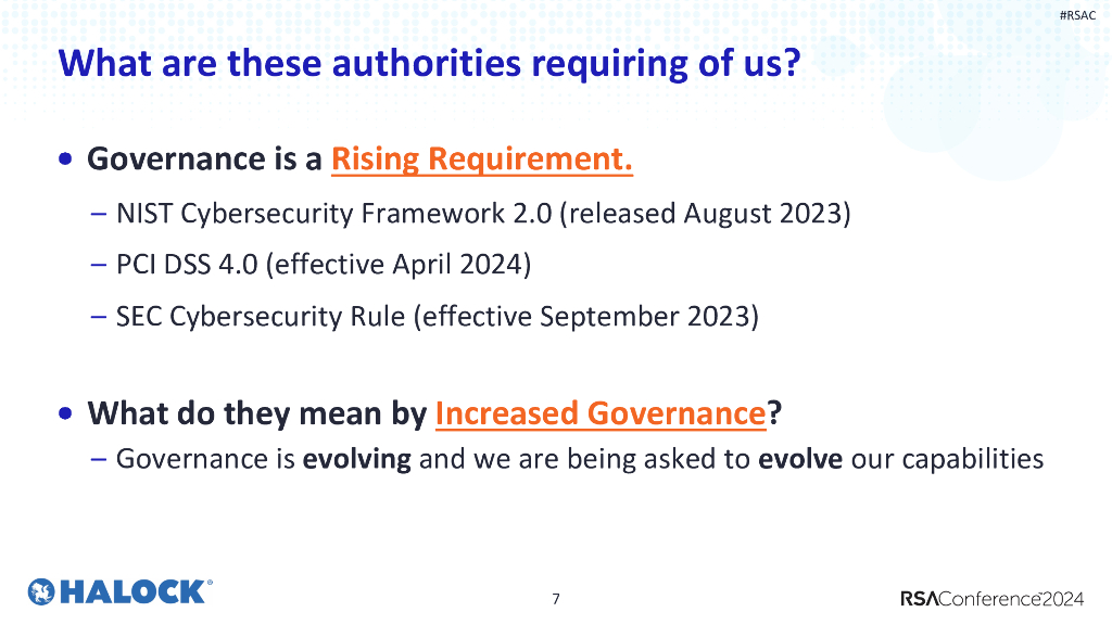 2024_USA24_GRC T09_01：Techniques to Evolve Risk Governance and Comply with SEC Cybersecurity Rule_第7页