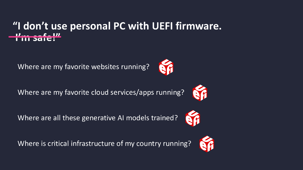 2024_USA24_HTA T09_01：UEFI Bootkits and Where UEFI Security Fails_第10页