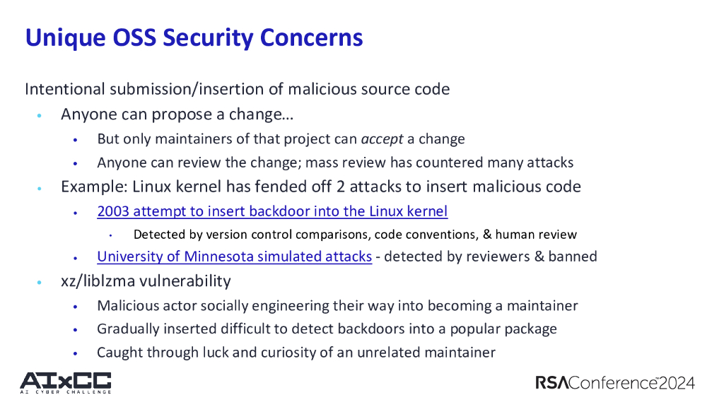 2024_USA24_IAIS W08_01：Cracking the Code Unveiling Synergies Between Open Source Security and AI_第10页