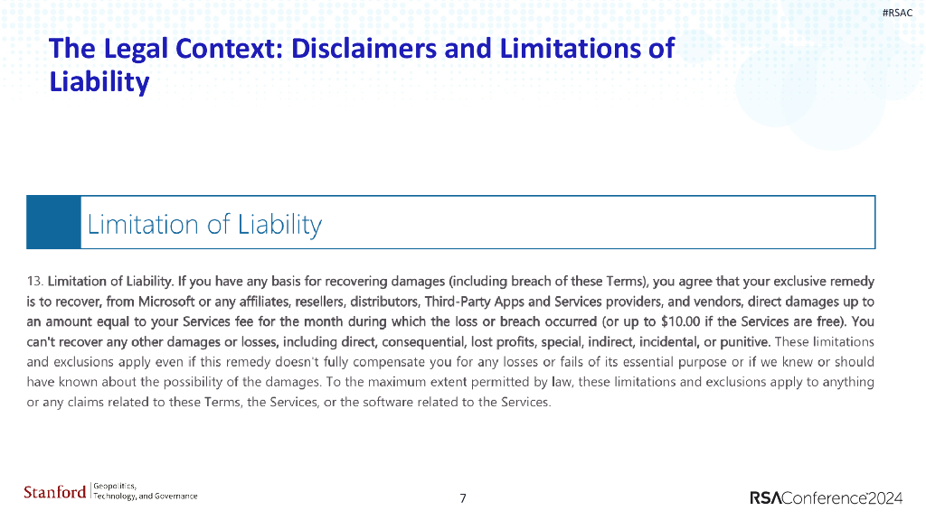 2024_USA24_LAW M01_01：Cybersecuritys Next Legal and Policy Frontier Software Liability_第7页