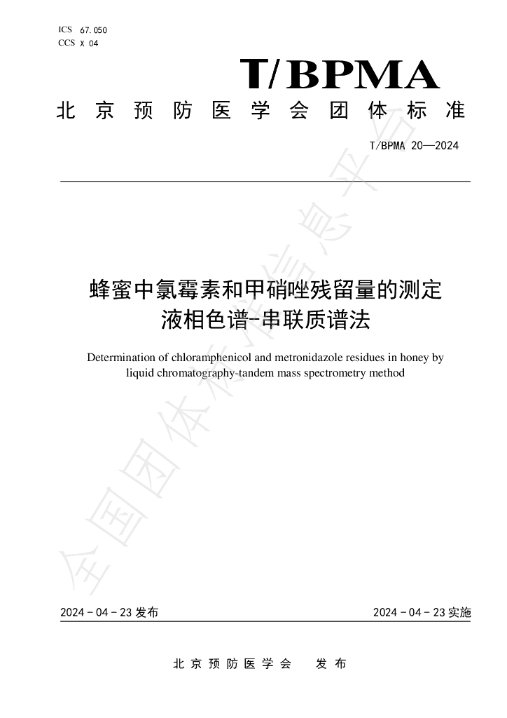 T/BPMA 20-2024 标准预览