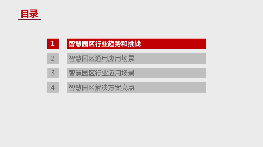 智慧园区技术全套解决方案
