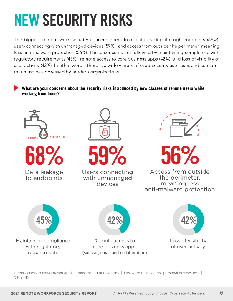 Cybersecurity&Bitglass：2021远程办公安全报告（英文版）_第6页