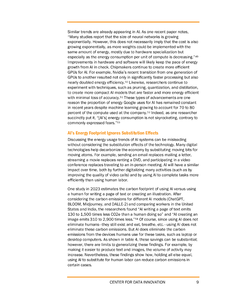 数据创新中心：2024重新思考对人工智能能源使用的担忧报告（英文版）_第9页