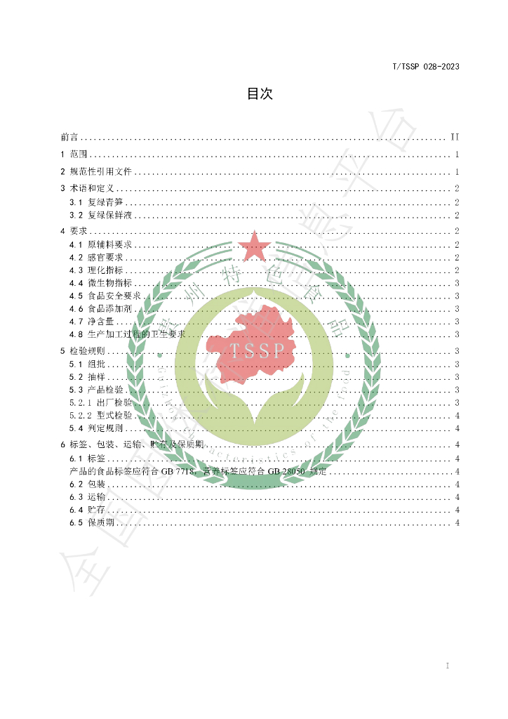 T/TSSP 028-2023 标准预览