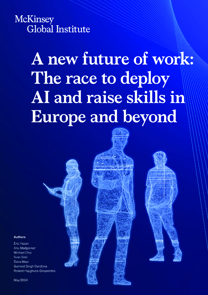 麦肯锡：2024工作的全新未来报告：人工智能部署与技能提升的竞赛（英文版）_第1页