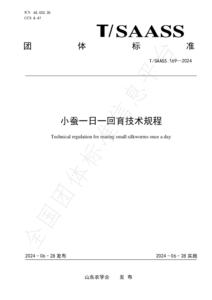 T/SAASS 169-2024 标准预览