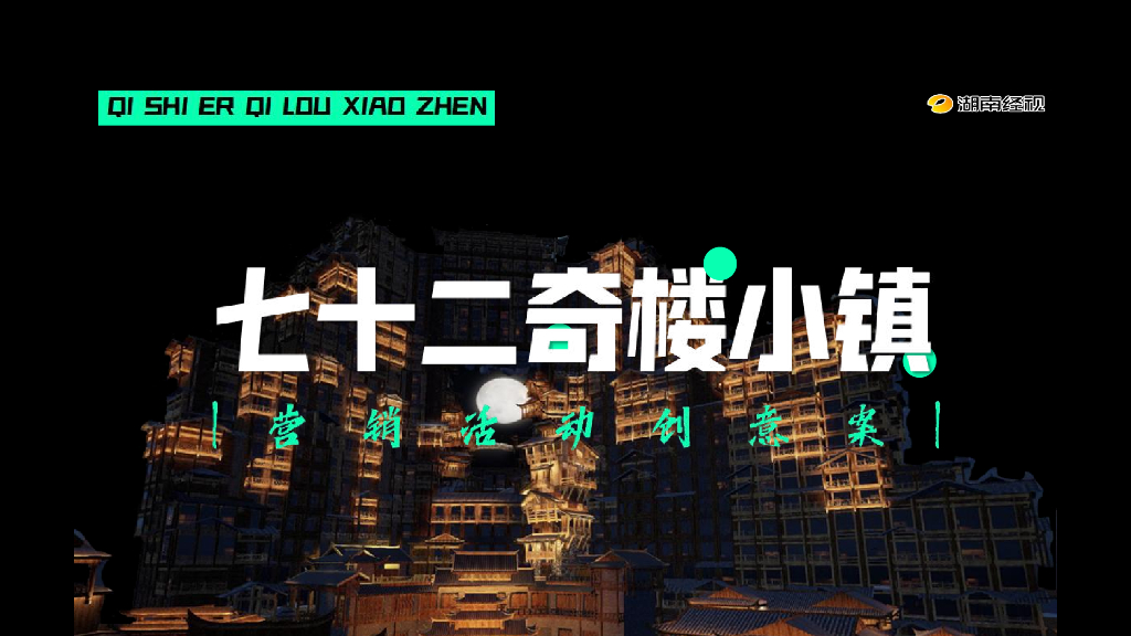 湖南经视：七十二奇楼小镇营销活动创意案